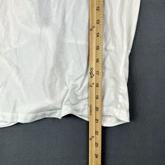 Athleta Essence Twist Tie Athletic Long Sleeve Top White XS Womens - Picture 6 of 10